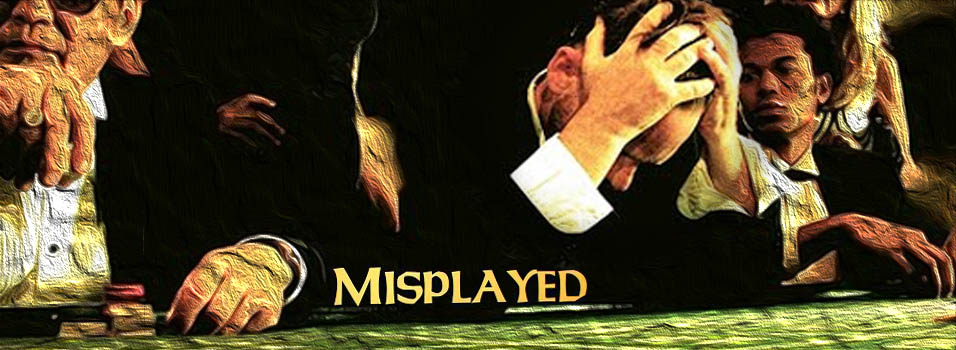 misplayed blackjack hand